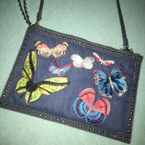 Urban expressions jean crossbody purse